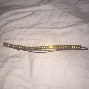 Pink Pewter headband